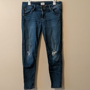HUDSON collin flap skinny jeans
